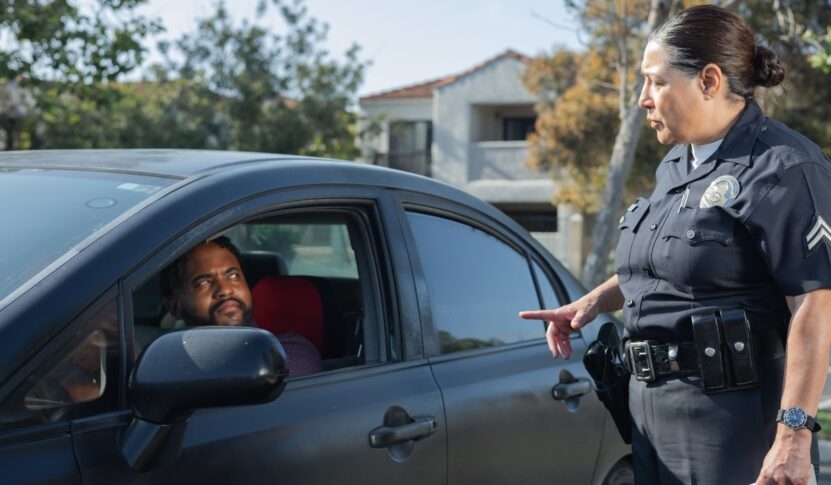A driver refuses a consent search.